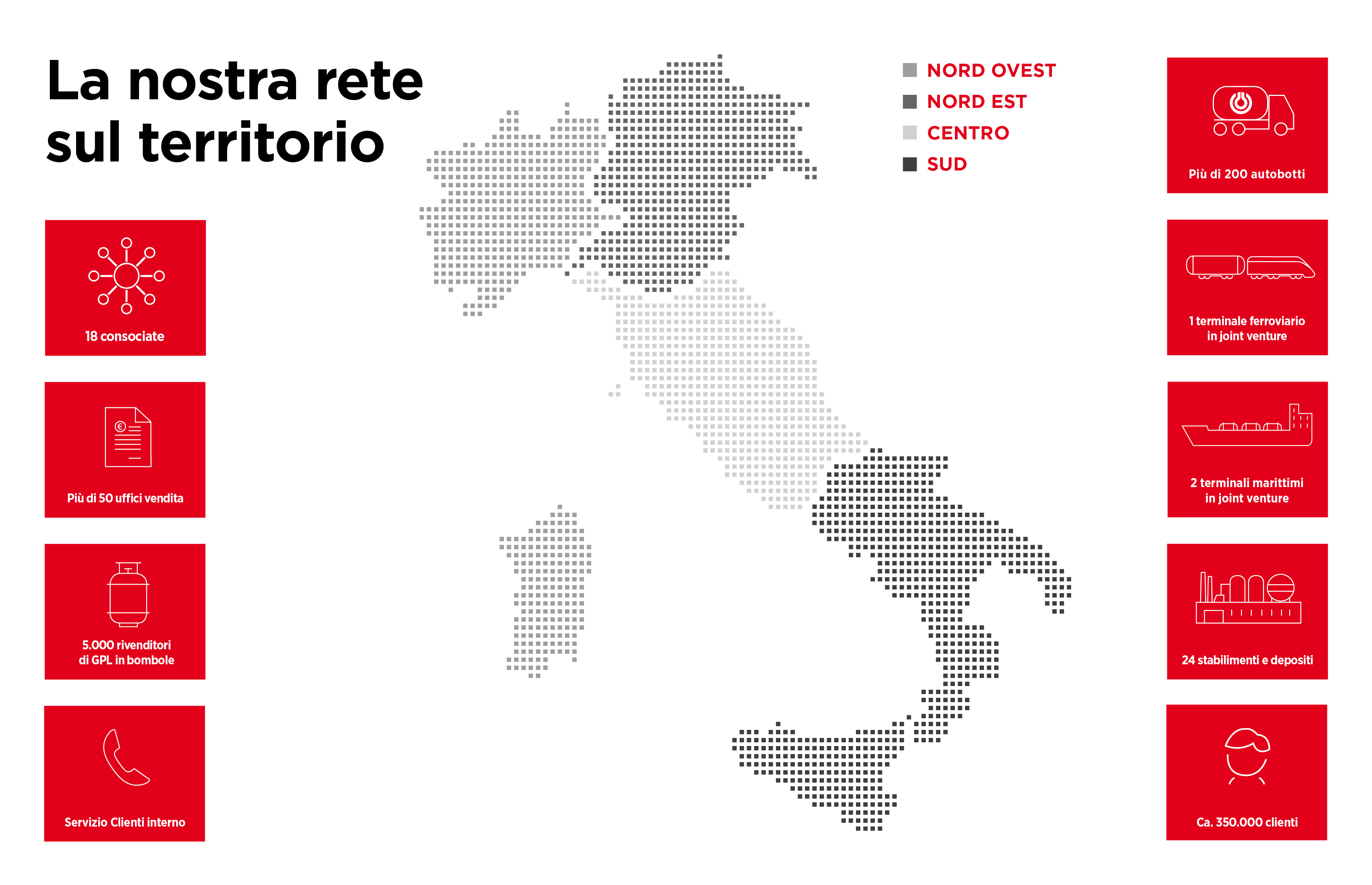 rete sul territorio Liquigas